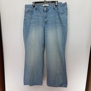 Tommy Hilfiger Womens Sz 20 Hipster Flare Jeans